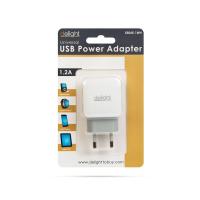 Delight 55045-1WH hálózati adapter 1xUSB-A 5V-1.2A fehér