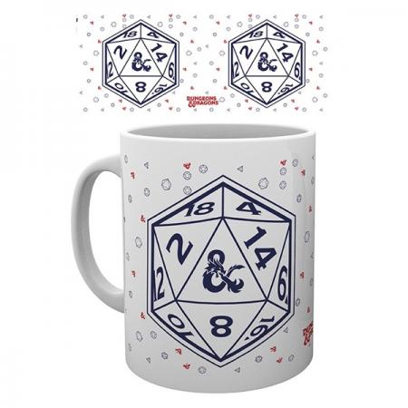 Dungeons & Dragons "D20" 320ml bögre