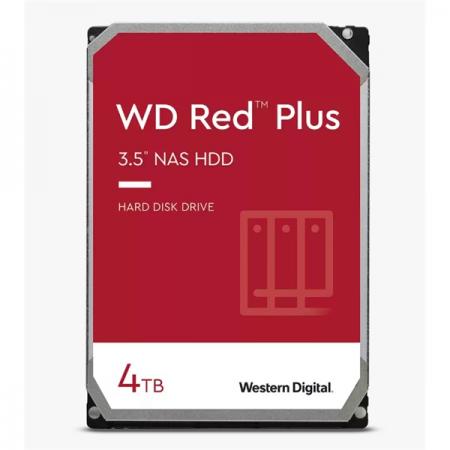 Western Digital 3,5" 4000GB belső SATAIII 5400RPM 128MB RED PLUS WD40EFZX winchester 3 év