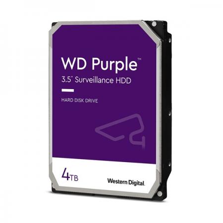 Western Digital 3,5" 4000GB belső SATAIII 5400RPM 256MB PURPLE WD42PURZ winchester 3 év