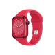 Apple Watch S8 GPS-es (41mm) (PRODUCT)RED alumínium tok, (PRODUCT)RED sportszíjas okosóra